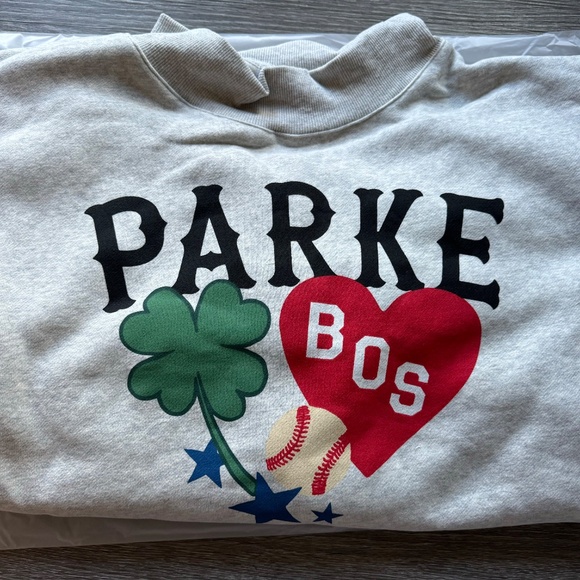 PARKE Boston Graphic Mockneck NWT - Picture 4 of 6